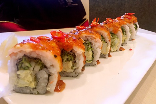 okonomi publika japanese cuisine mont kiara sushi roll